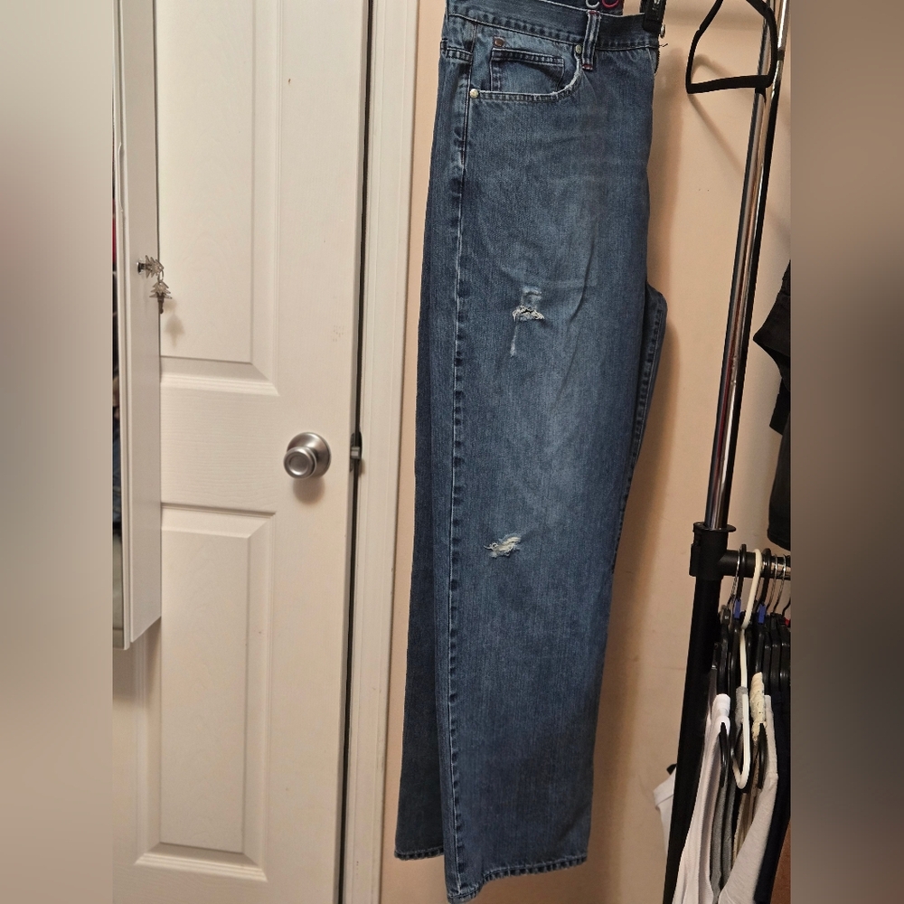 Mens Coogi Jeans 42x35 And Long Sleeve Tee Coogi Thermal Tee